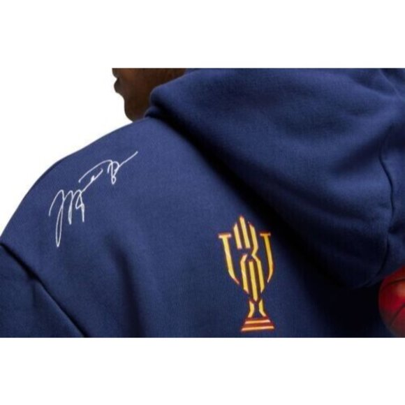 Air Jordan x Trophy Room New Sheriff In Town Dream Team Navy Hoodie Szs M - XXL - Picture 4 of 8